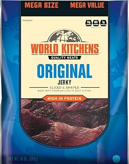 World Kitchens Jerky, Original, 10 Ounce