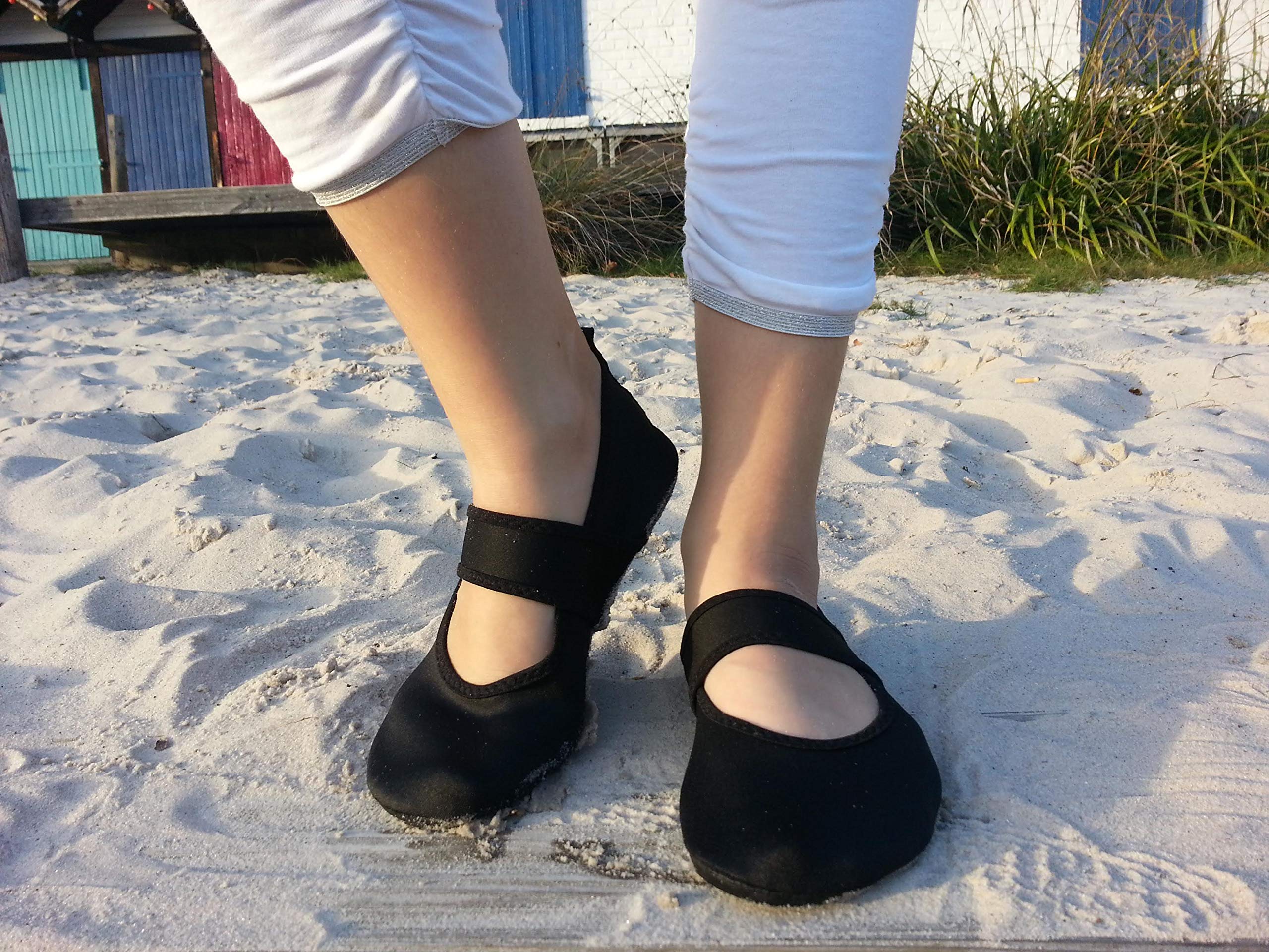 Barfußschuhe Damen [Gr. 35-43] mit stützendem Band für perfekten Halt I Federleichte & Flexible Barfuss Schuhe Damen Outdoor für freie Füße