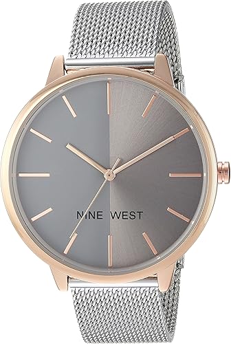 Nine West Women's Mesh Bracelet Watch
