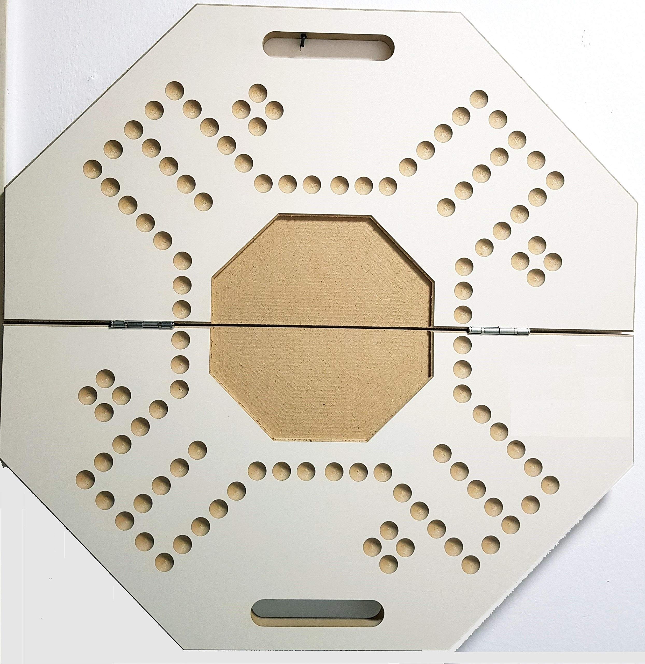 Offwhite Jackaroo board game 4 Players with bag