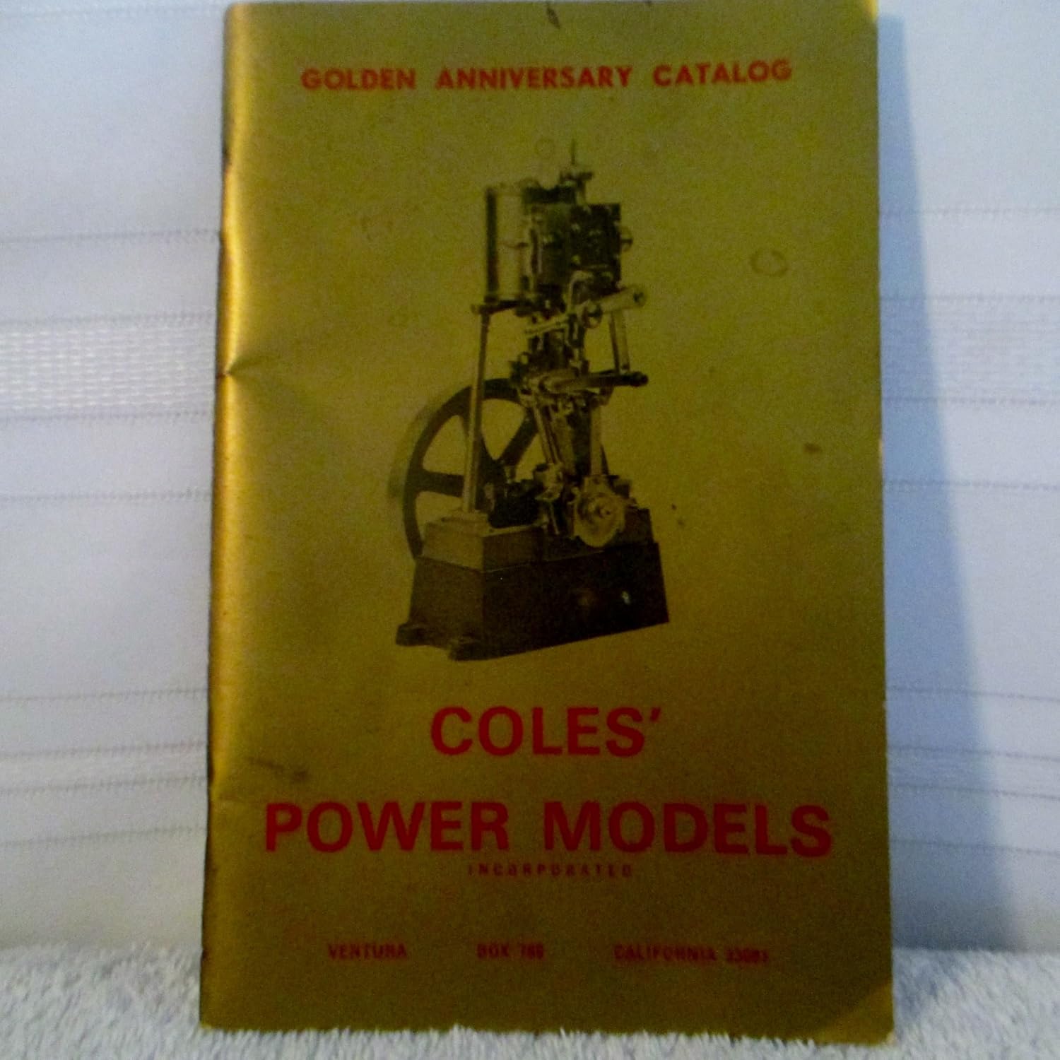 Coles' Power Models, Golden Anniversary Catalog for Model Trains