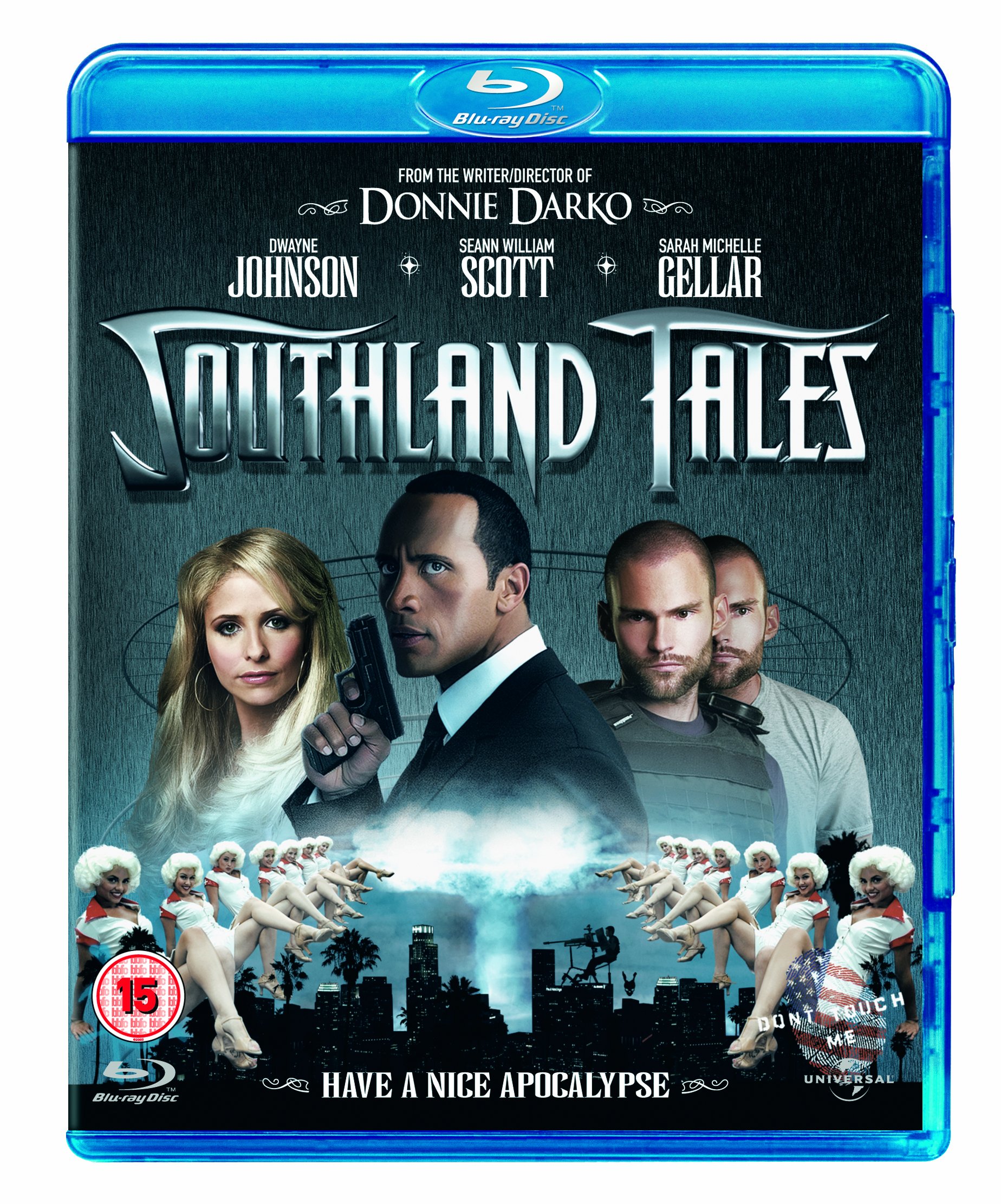 Southland Tales [Blu-ray] [Region Free]: Amazon.co.uk: Dwayne Johnson,  Seann William Scott, Sarah Michelle Geller, Richard Kelly, Dwayne Johnson,  ...