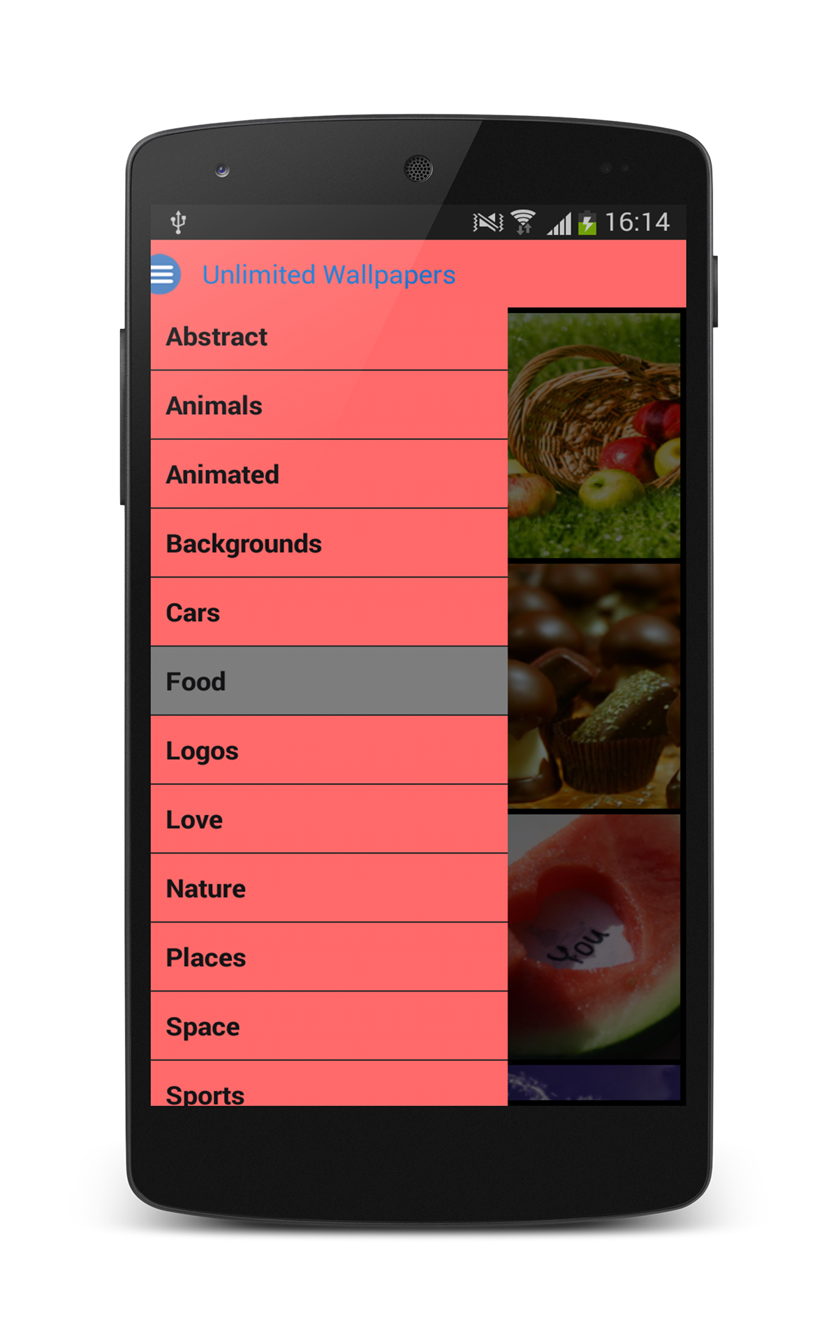 Unlimited HD WallpapersAmazon.frAppstore for Android