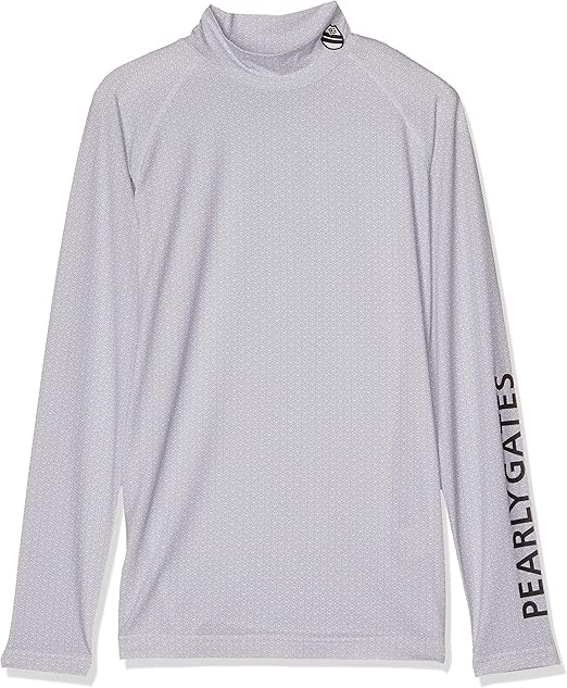 Amazon パーリーゲイツ メンズ 長袖 ハイネックシャツ 吸水速乾 Uvカット 接触冷感 消臭 インナー ゴルフ 053 031 ホワイトベース 日本 5 L 日本サイズl相当 シャツ 通販