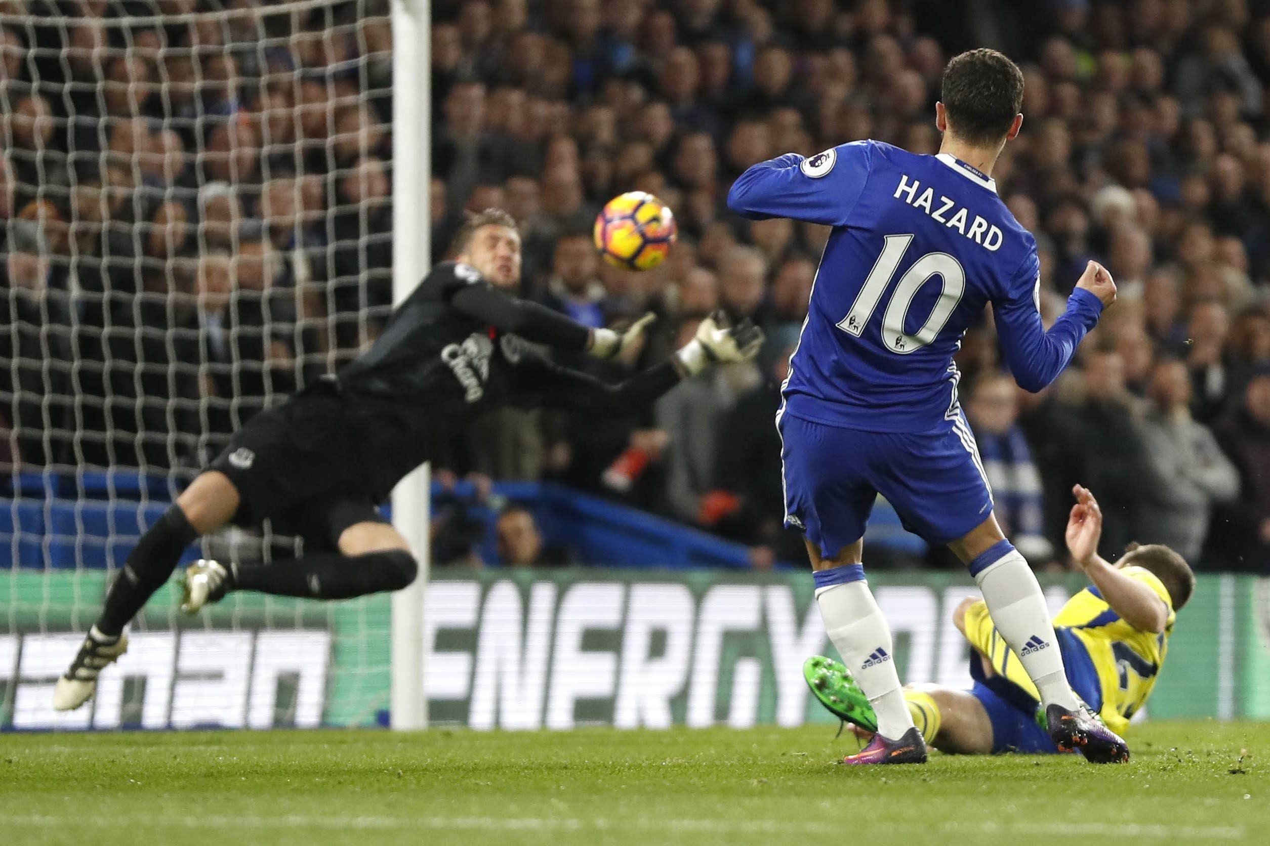 Amazon.com: Signed Black Soccer Eden Hazard Chelsea Autographed