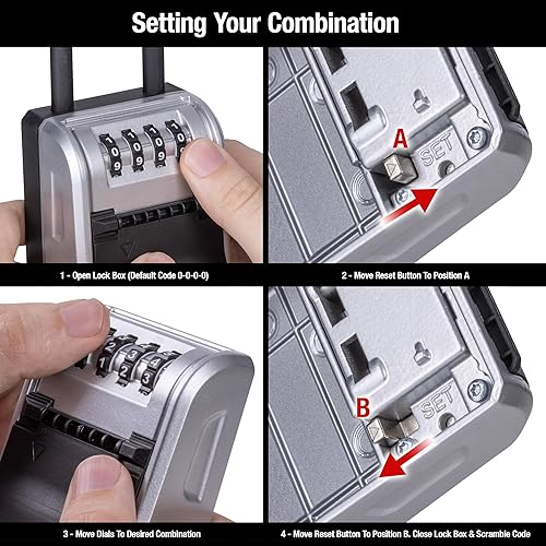 Vista 20 de Master Lock 5420D Escoge tu propia combinación