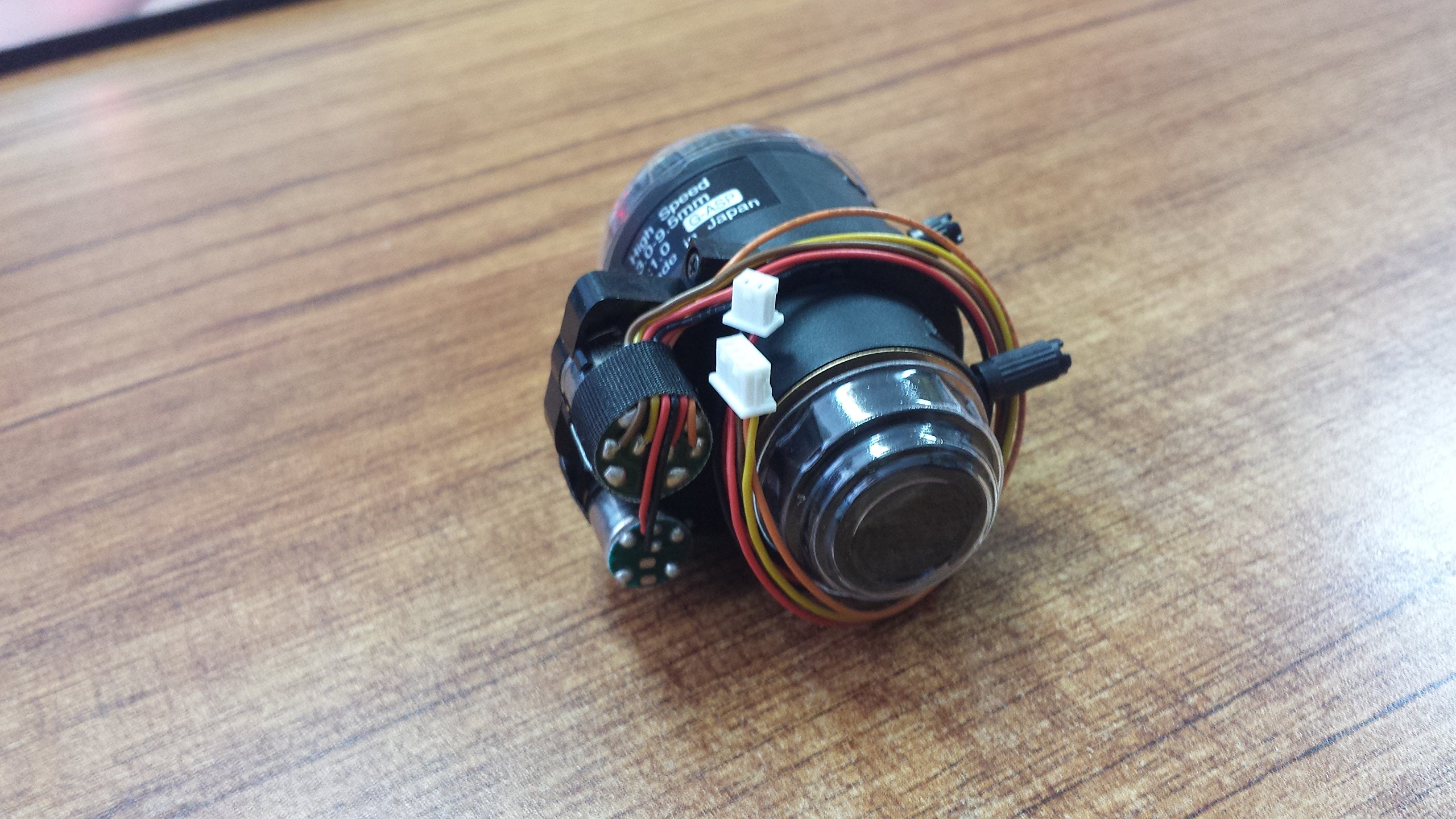 5pcs x23MM Smooth Convex Lens Bracket (high) Black