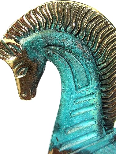 Miniatura 4 de Iconsgr Estatua del Museo de Bronce Griego Antiguo Réplica de Pegaso (174)