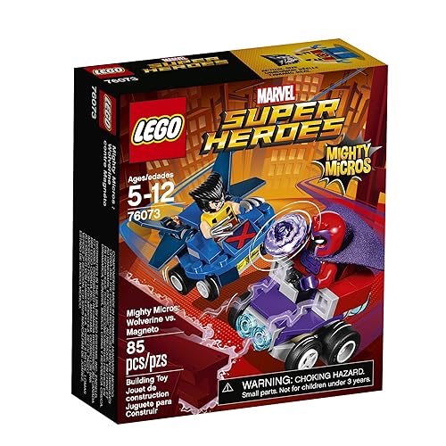 LEGO Super Heroes Mighty Micros: Wolverine vs. Magneto 76073 kit de construcción