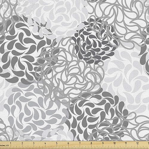 Tela Lunarable, The Yard, multicolor con estampado digital