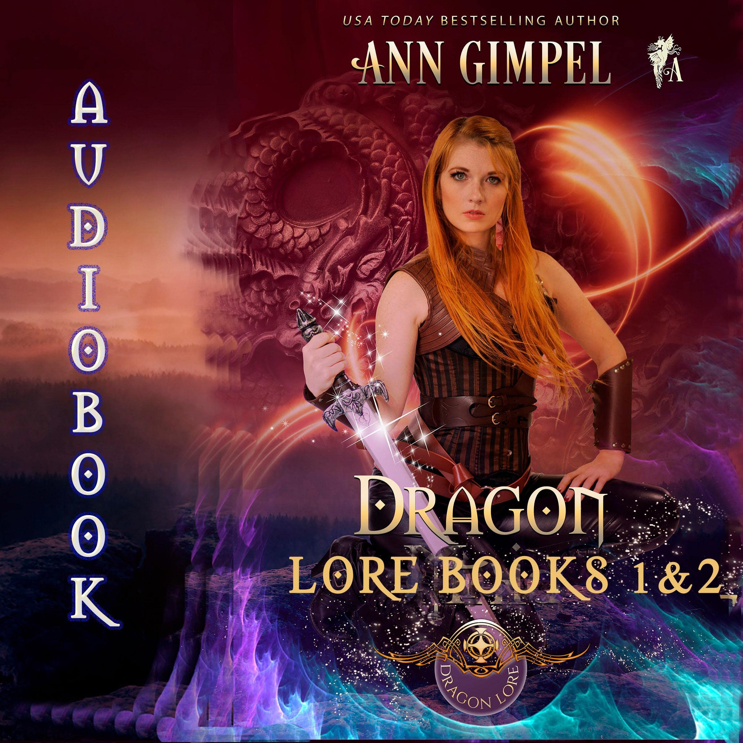 Cover art for Dragon Lore: Books 1 & 2