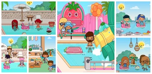 Toca Pool Ideas