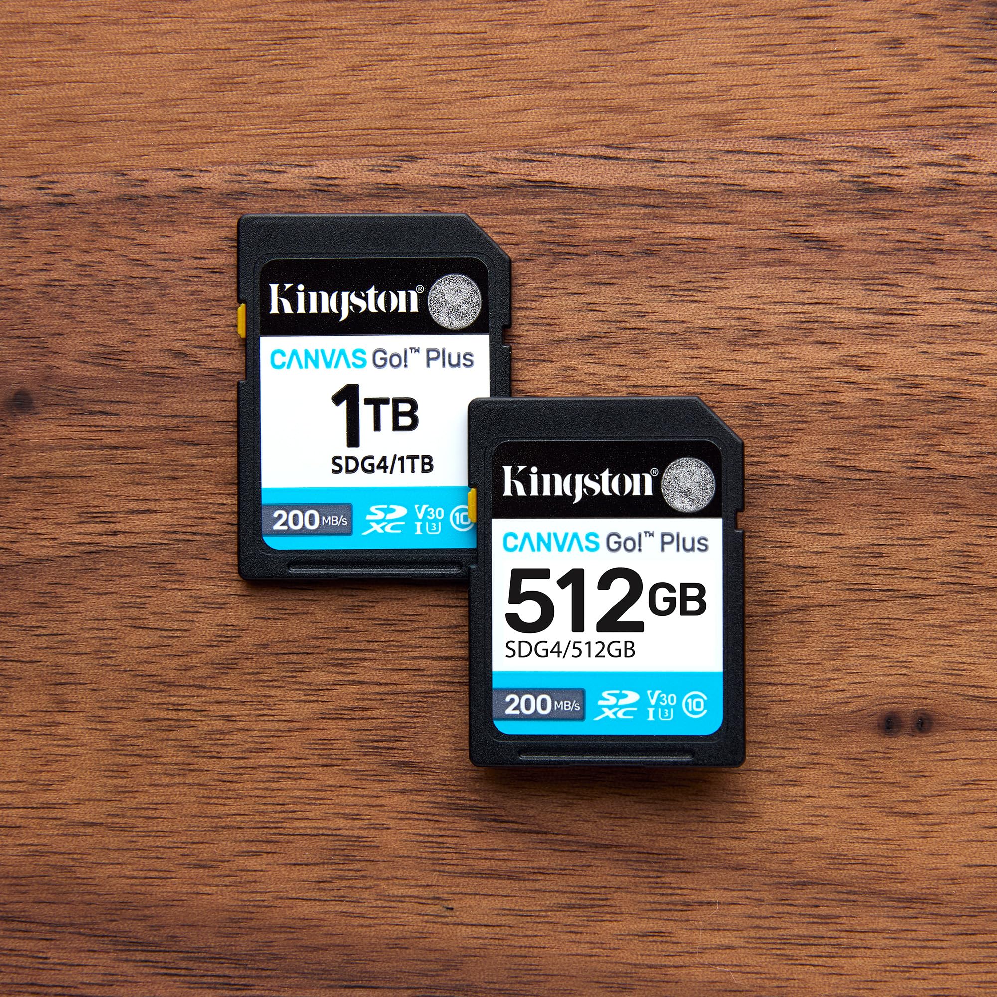 Kingston Canvas Go Plus SDXC Memory Card Gen4 200MB/s C10 UHS-I U3