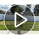 5FT Artificial Olive Triple Ball Topiary Trees with Moss & Inner Pot, Outdoor Indoor Realistic Fake Shrubs Trees, Faux Plants Round Bushes Fake Shrubs Potted for Home Offices Porch Decor Set of 1