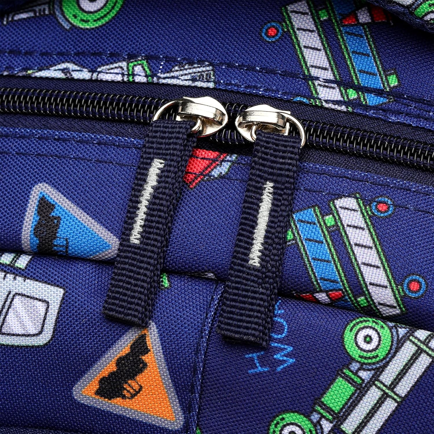 Boys Educational Backpack | Euclid Collection Schoolbag for Kids | 17 inch Tall 24L | Vibrant Urban Green - Image 6