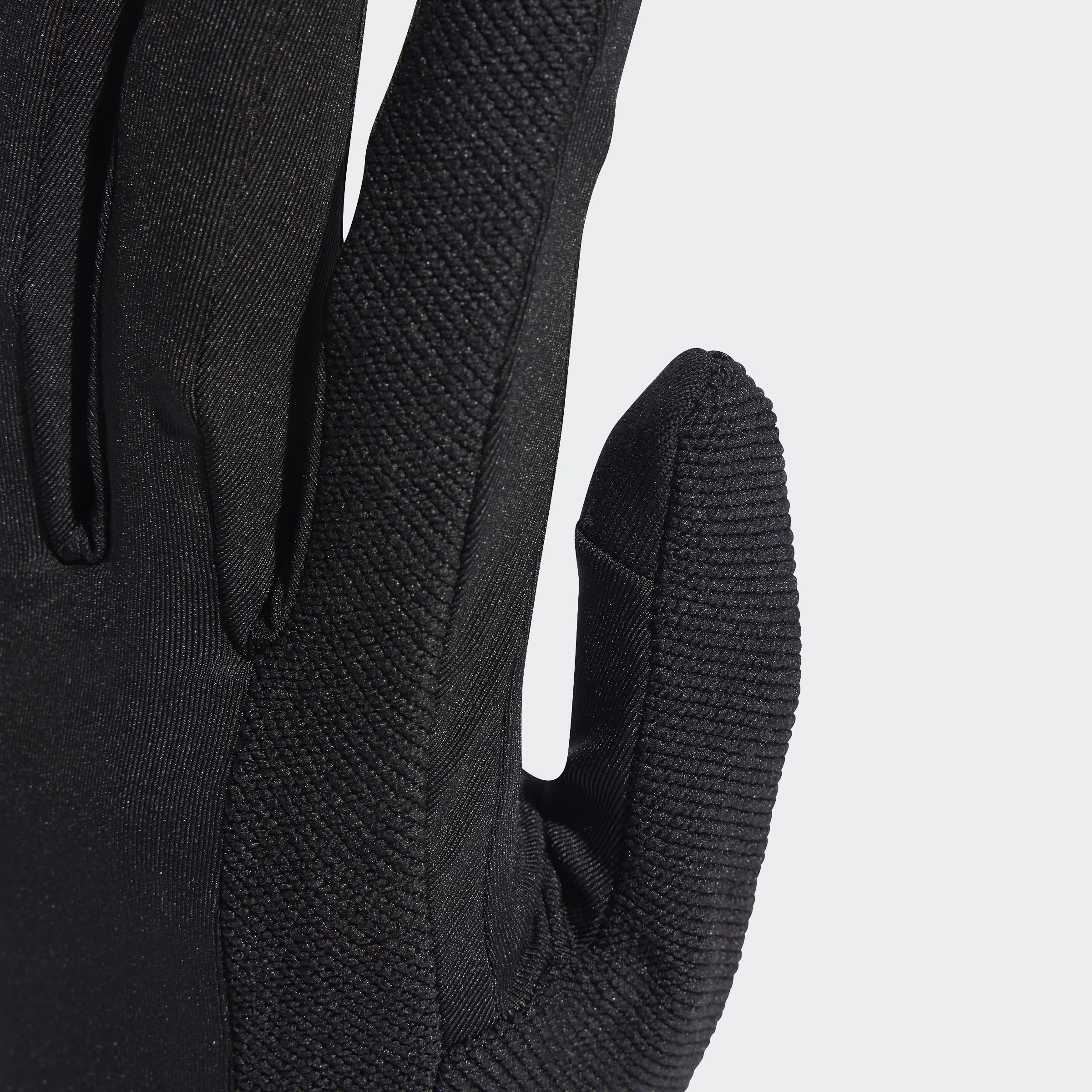 adidas Mixte AEROREADY Gloves, Black/Reflective Silver