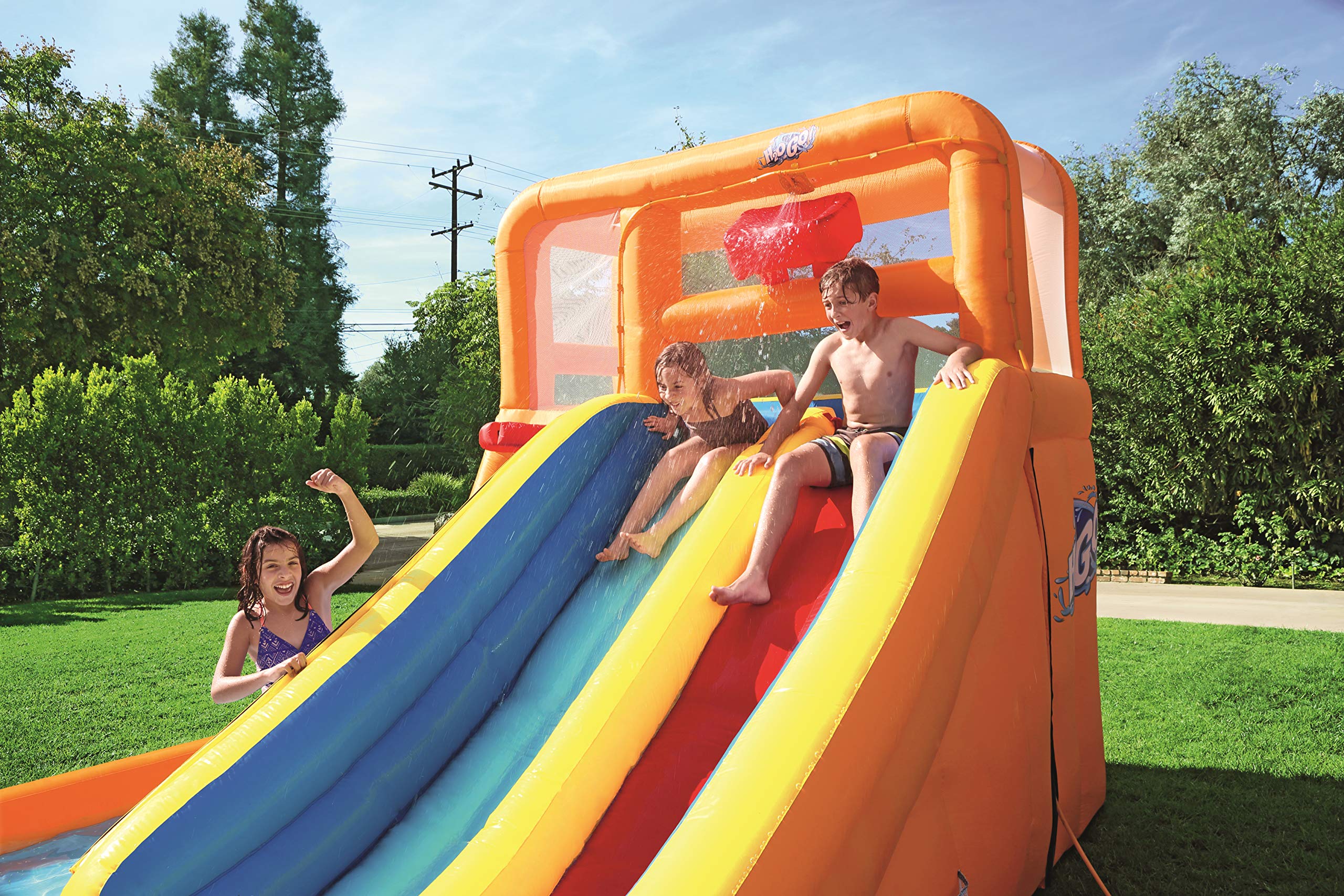 Bestway H2OGO! Tsunami Inflatable Mega Bouncy Castle Water Park for