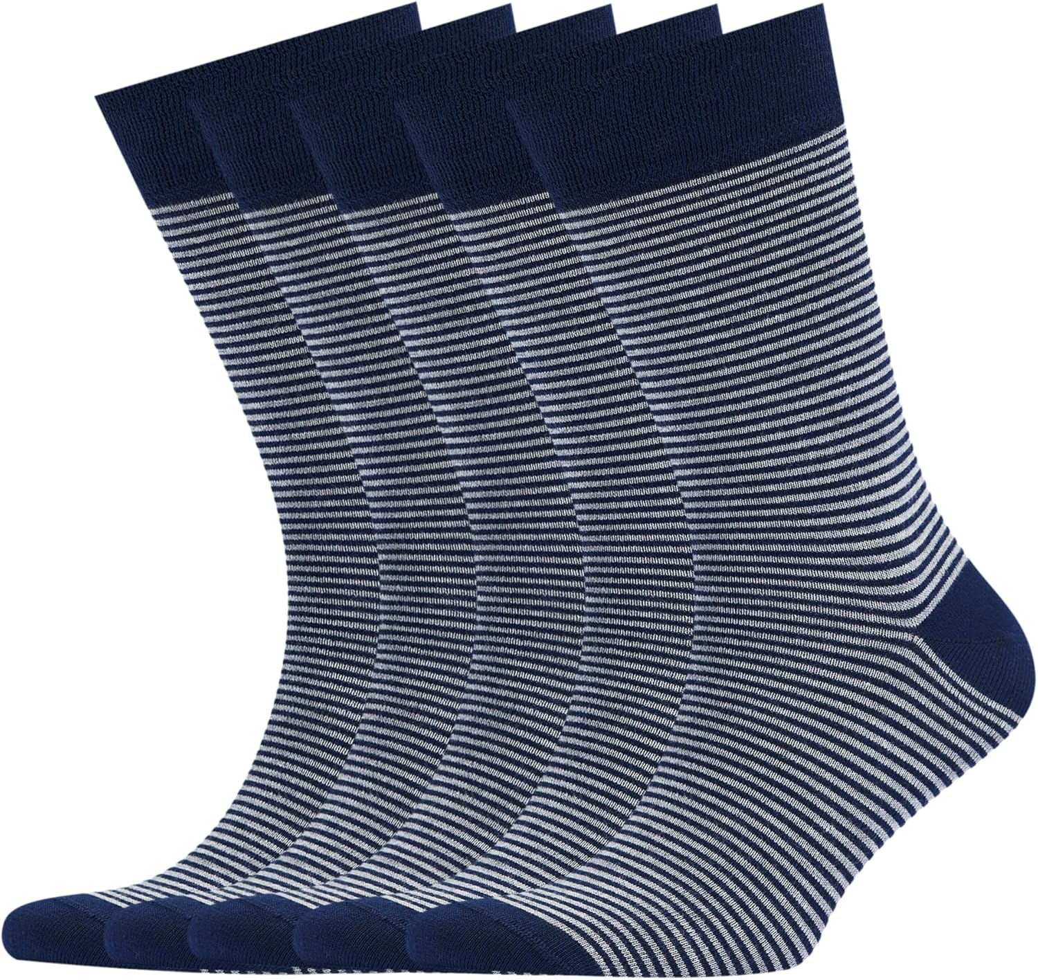 VRD Mens Dress Socks, Bamboo 5-Pack Assorted Pattern, Solid, Striped, Argyle, Dotted Crew Socks Gift for Men Shoe Size 8-13