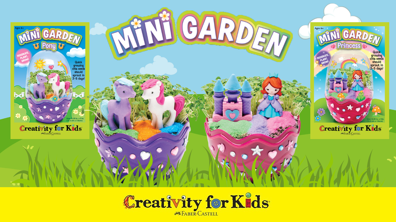 Amazon.com: Creativity for Kids Mini Garden: Pony Terrarium Kit
