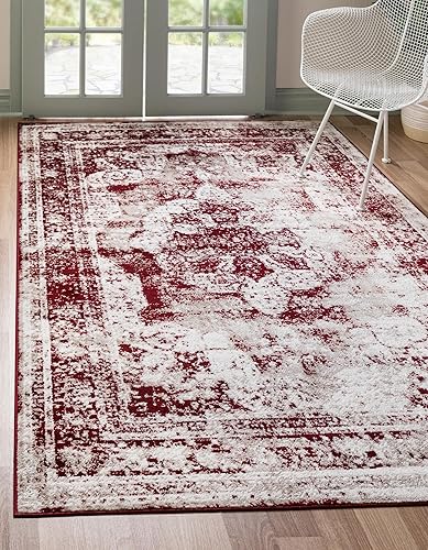 Miniatura 30 de Rugs.com - Alfombra de la colección Monte Carlo, alfombra de 4 x 6 pies de color azul medio perfecta para salas de estar, comedores grandes y