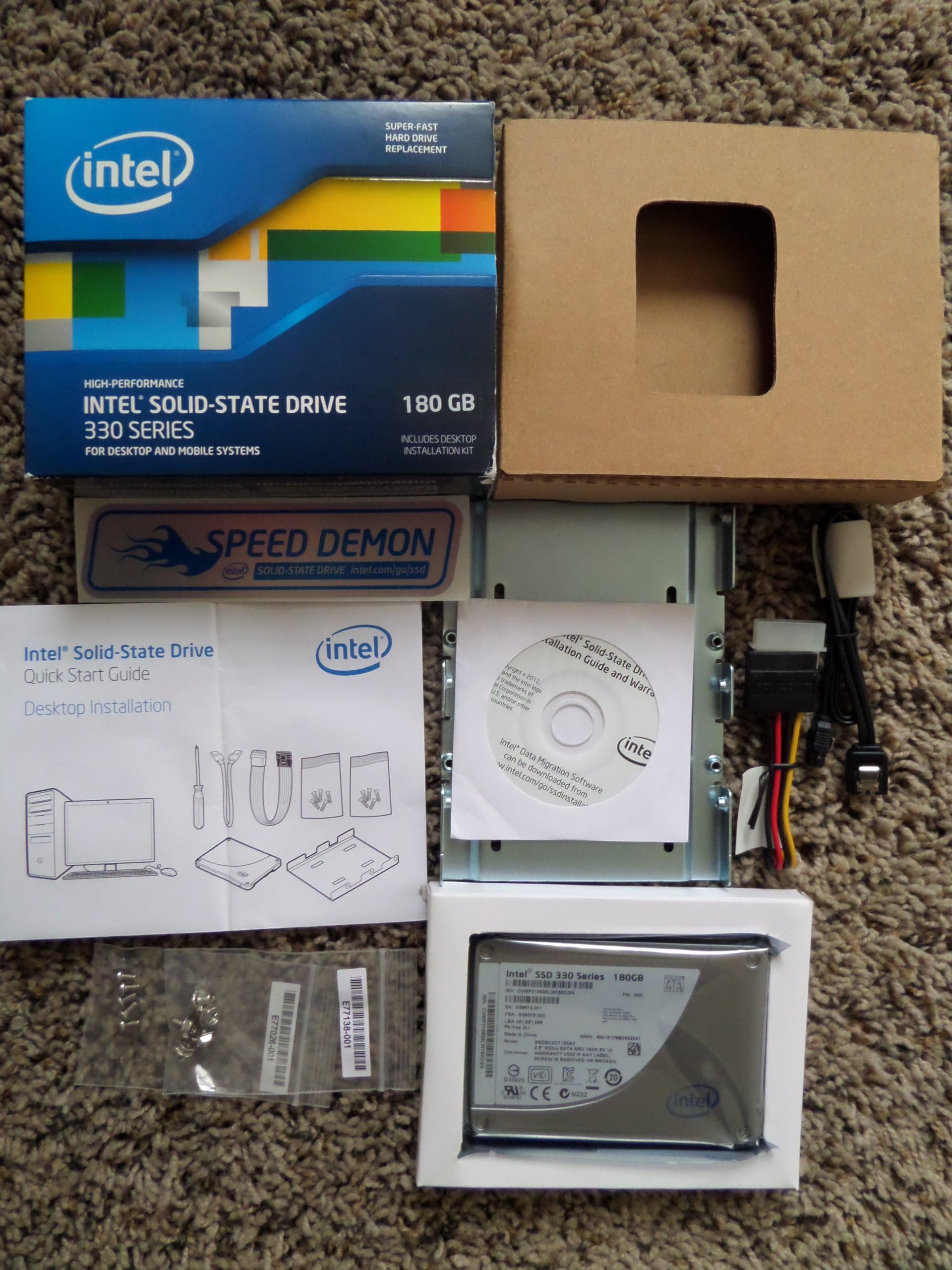 SSD 520 180GB Solid State Drive SSDSC2CW180A3K5