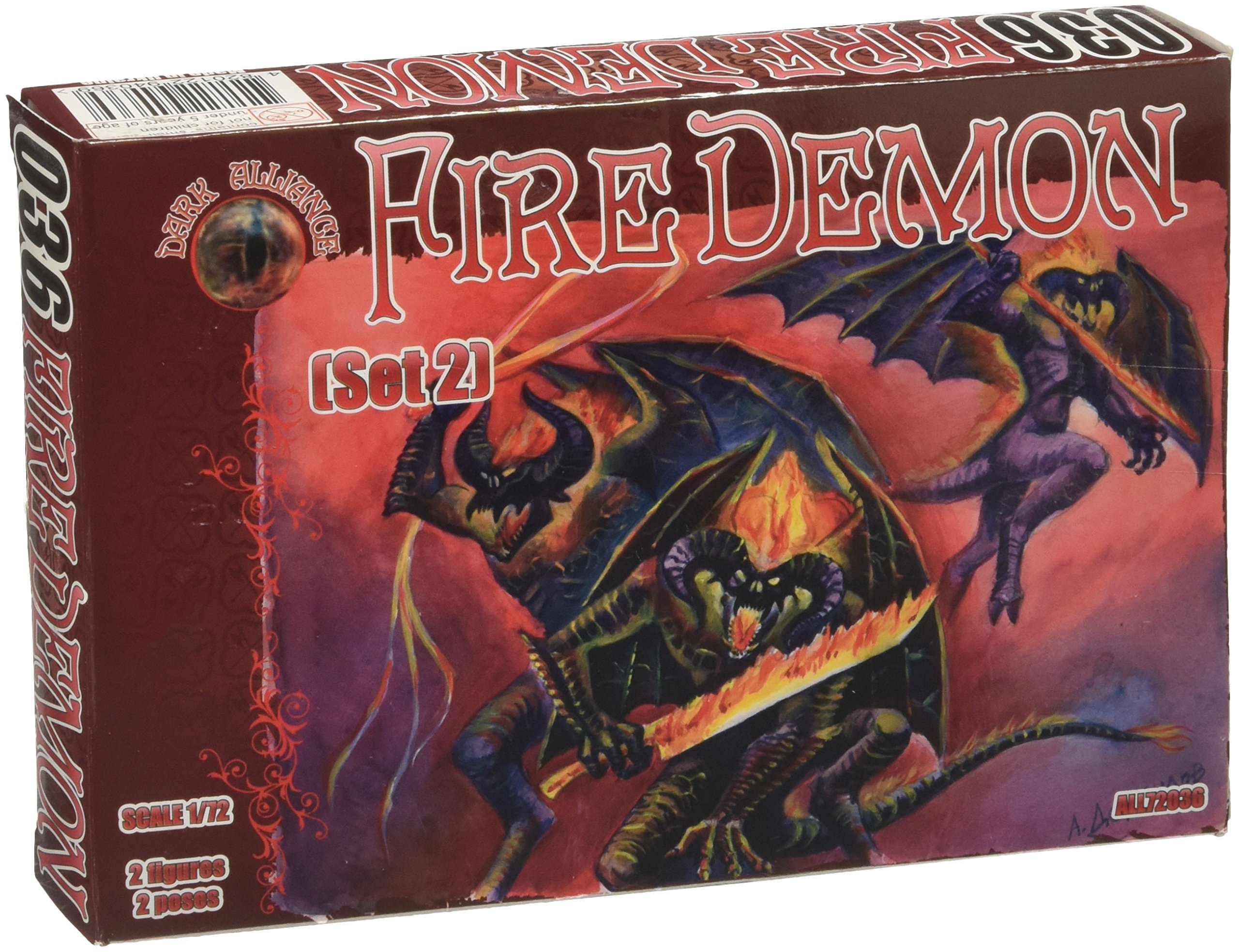 Sponsored Ad - Alliance FIRE Demon Set 2 Plastic Model Kit, Fantasy, Age 6+, Multiple Figures & Accessories
