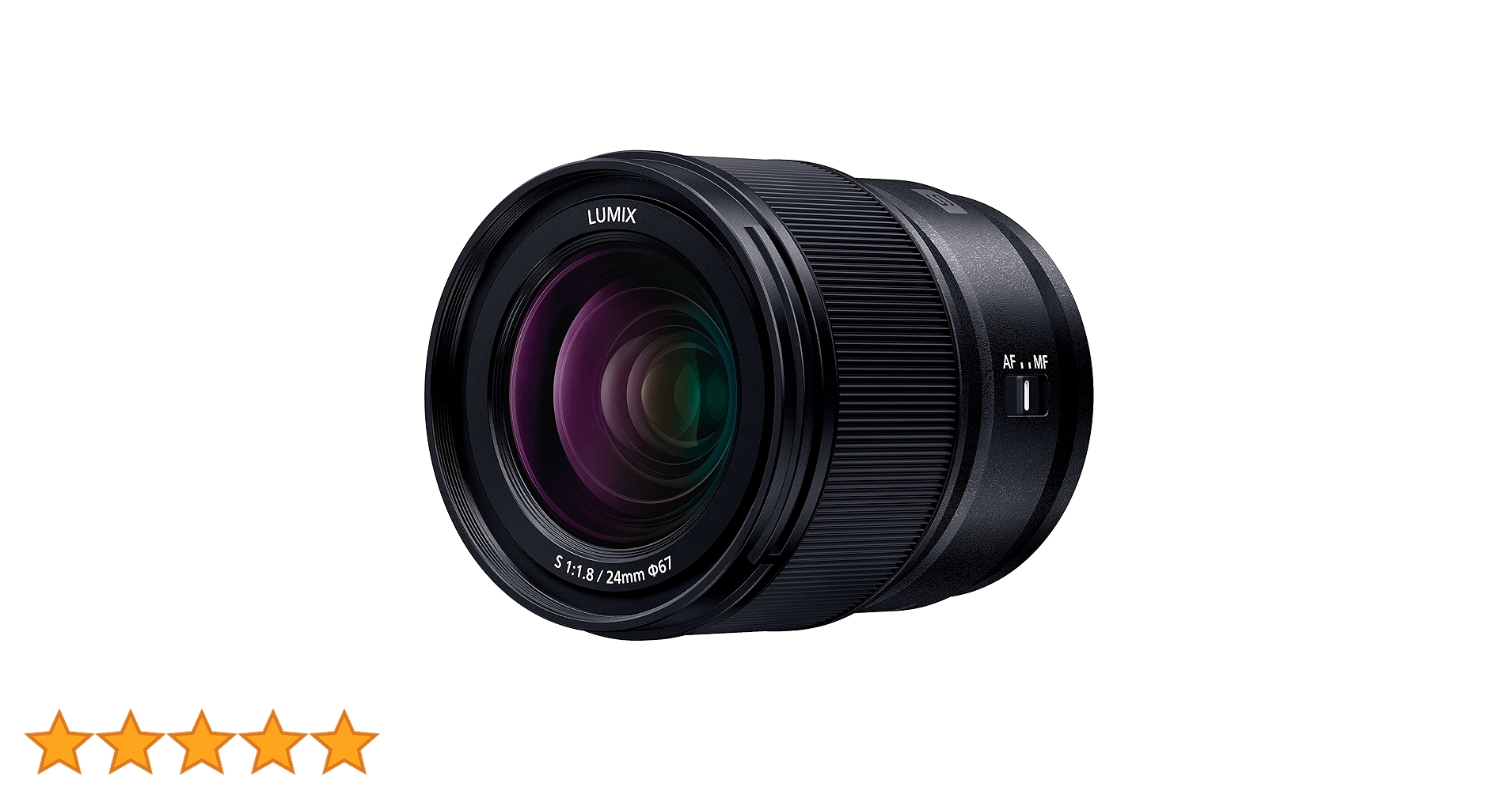 LUMIX S 24mm F1.8 S-S24 (Lマウント) 単焦点レンズ Amazon.co.jp: パナソニック(Panasonic) 大口径広角単焦点レンズ
