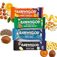 Vista 6 de RAWMYGOD Barras de frutas y nueces, sin gluten, veganas, sin azúcar añadida