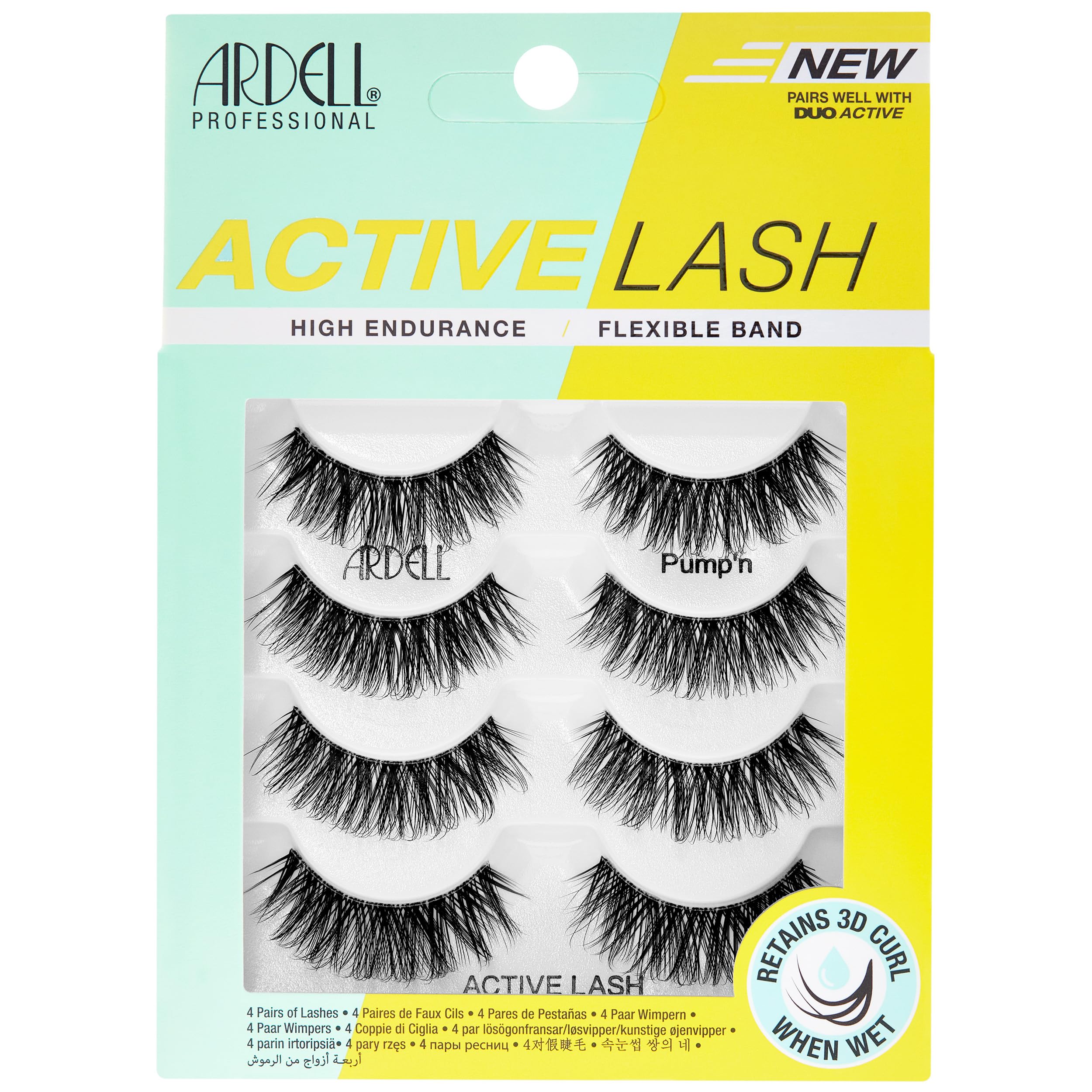 Amazon.com: Ardell Active Lash - Pump'n, False Eyelashes, Sweat
