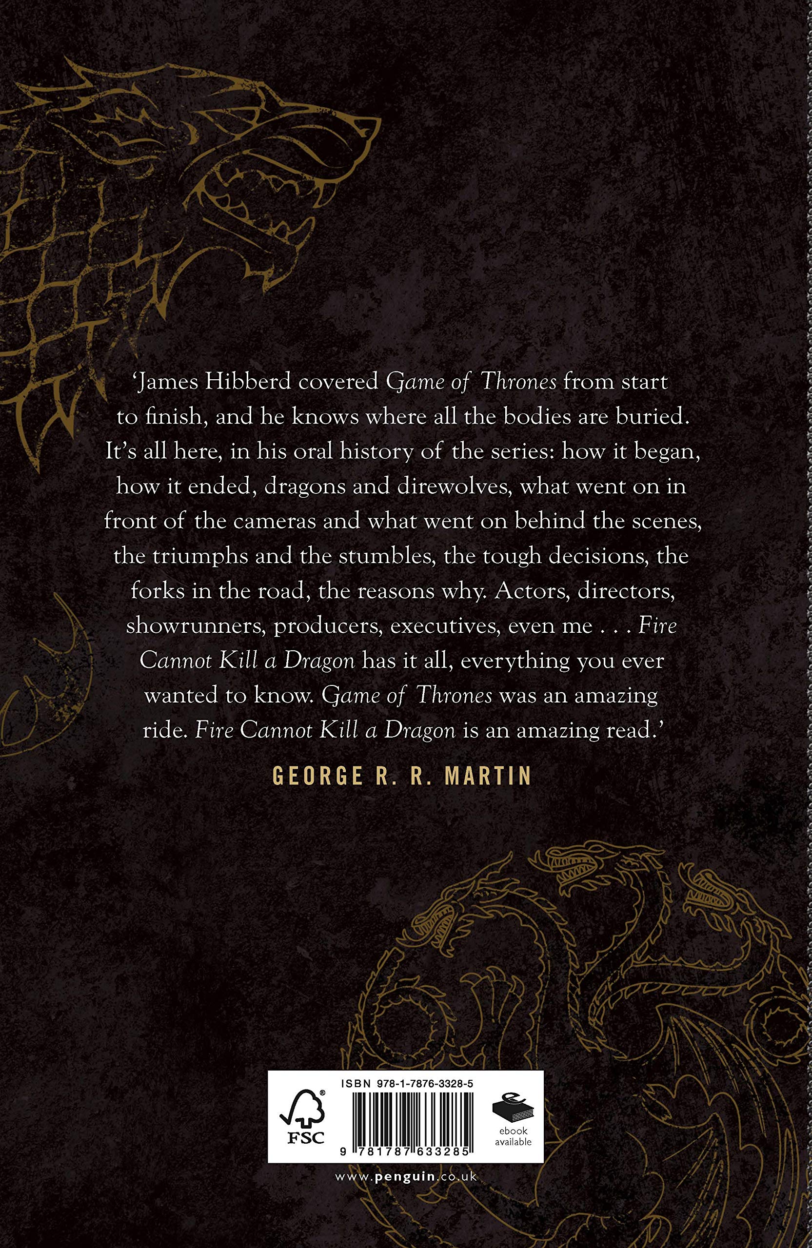 Fire Cannot Kill a Dragon: ‘An amazing read’ George R.R. Martin