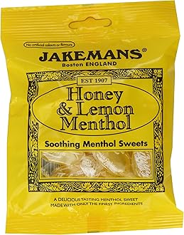 Jakemans 100g Honey and Lemon Menthol Sweets
