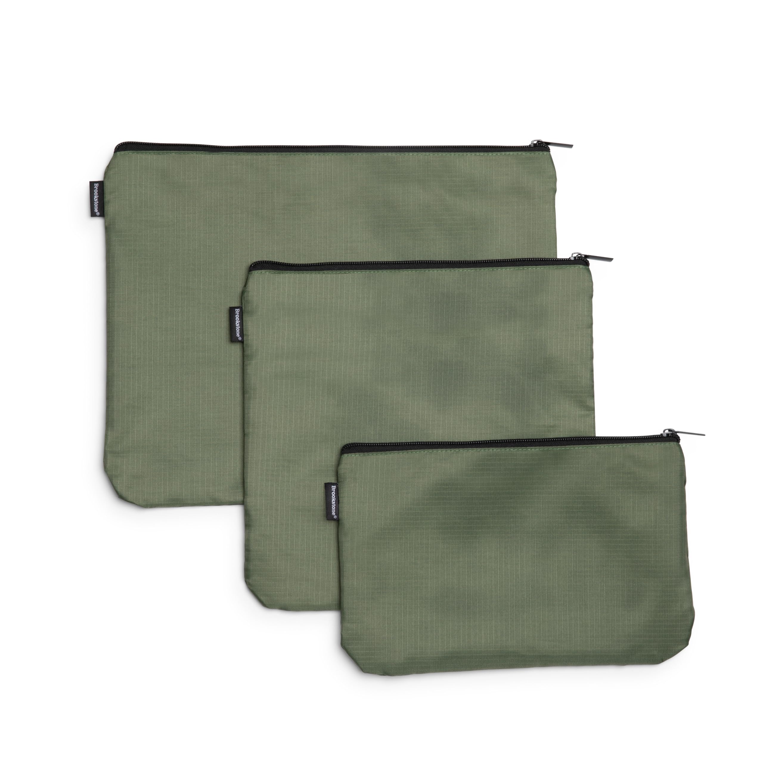 Amazon.com: Brookstone Travel Storage Pouch - 3 Piece