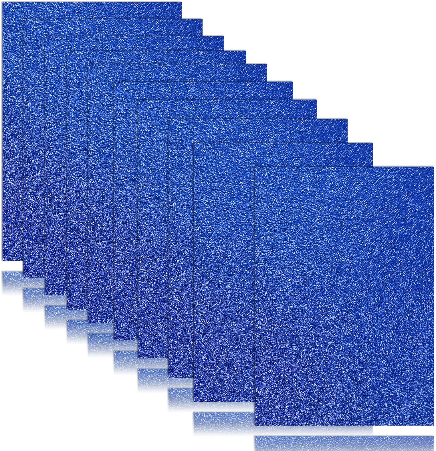 Misscrafts Metallic Glitter Cardstock Paper - 20 Sheets A4 Shiny Foil Paper For Crafting