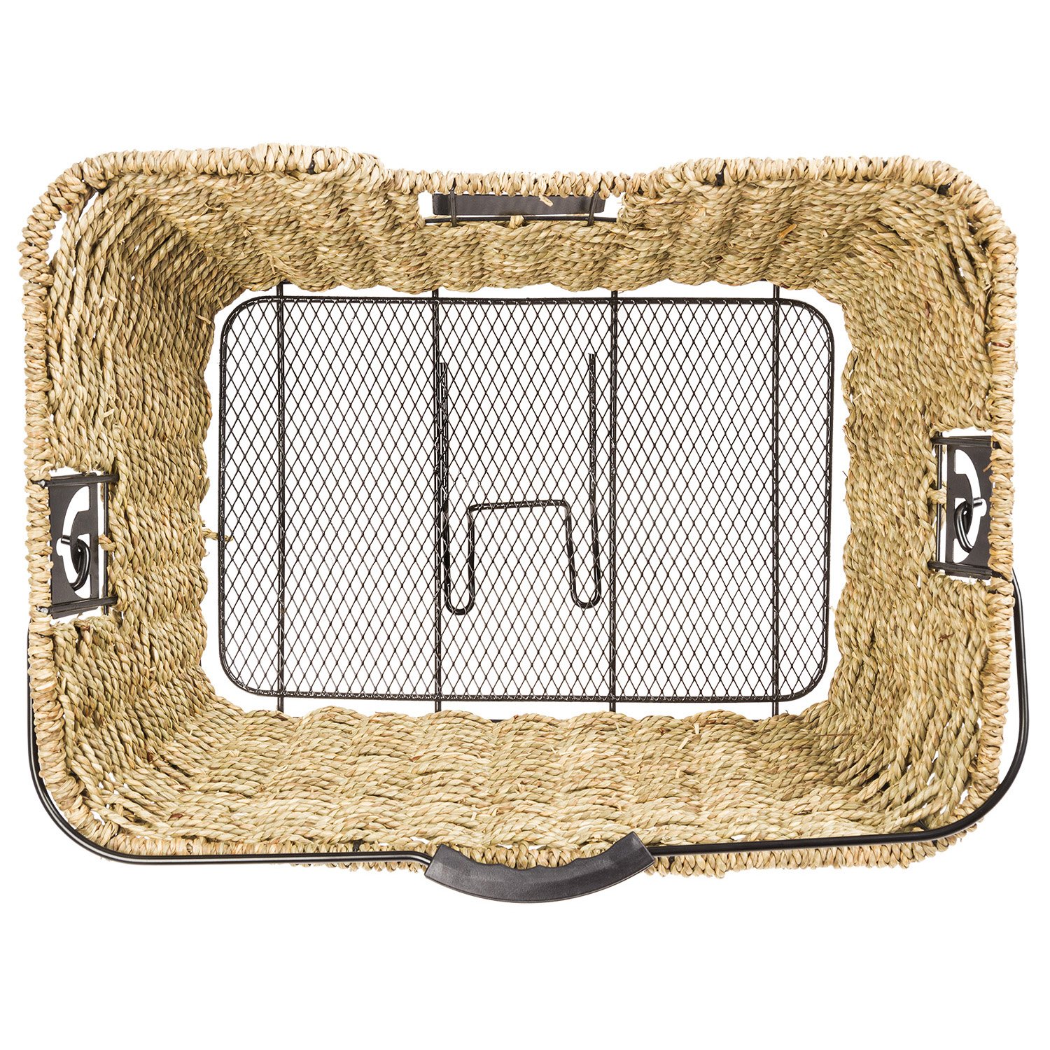 M-Wave Koszyk z trawy morskiej unisex dla dorosłych Ocean R - brązowy, 41 x 29,5 x 17/14,5 cm
