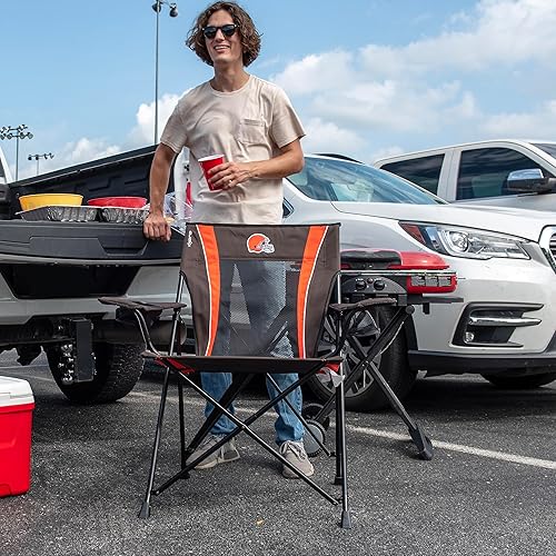 Vista 198 de Kijaro Dual Lock Pro NFL - Silla plegable para fanáticos deportivos, 26 pulgadas de largo x 35.5 pulgadas de ancho x 37 pulgadas de alto, New New