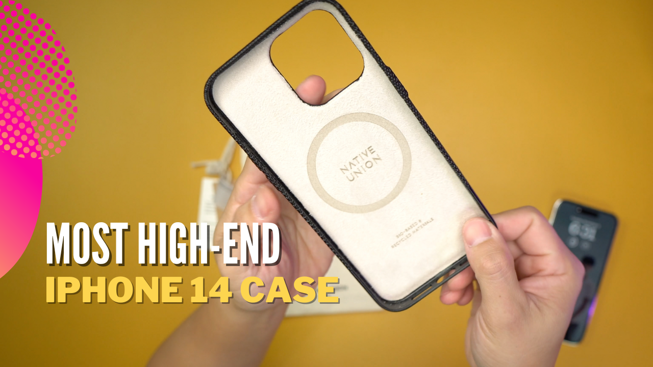Watch MOST BEAUTIFUL - Native Union iPhone 14 Pro Max case on