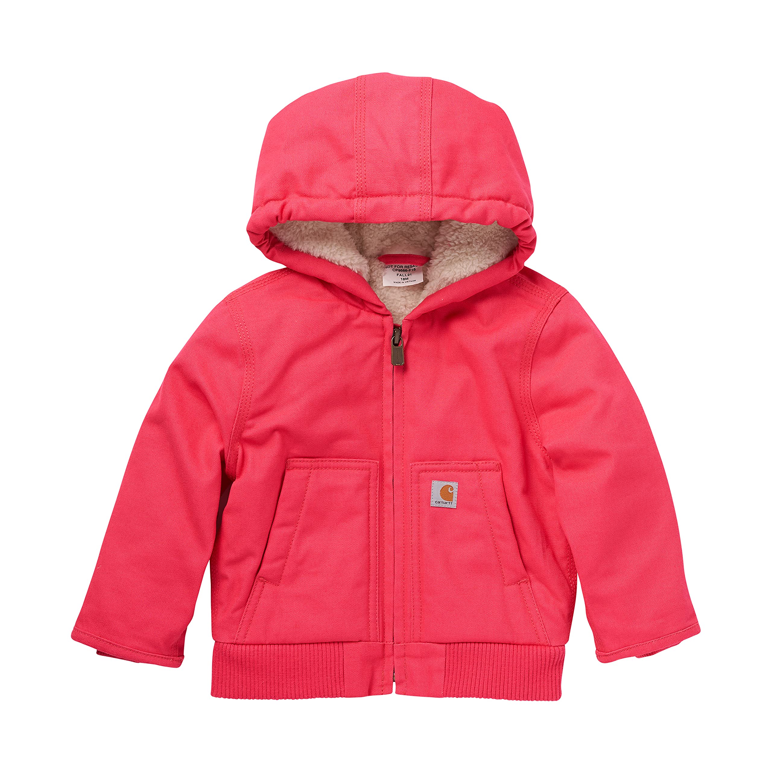 Carhartt Baby Girls Zip-Up Jacket