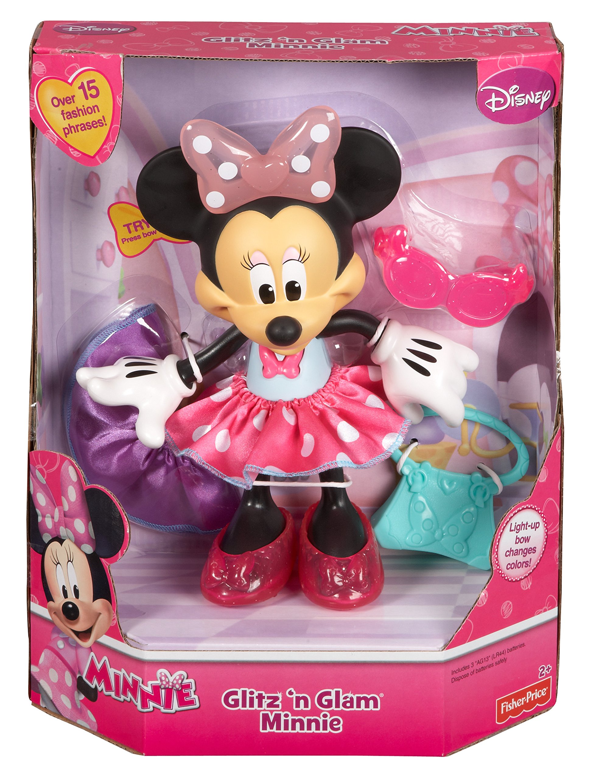 Fisher-Price Disney Minnie, Glitz 'n Glam Minnie : Amazon.sg: Toys