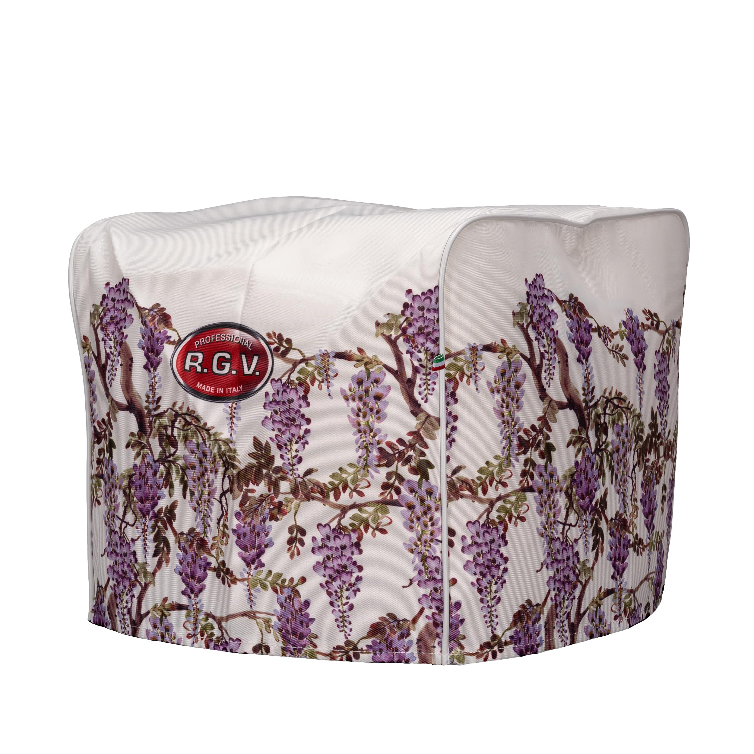 RGV Copertura per Affettatrice - Eleganza e Protezione con Motivo Glicine, 100% Made in Italy