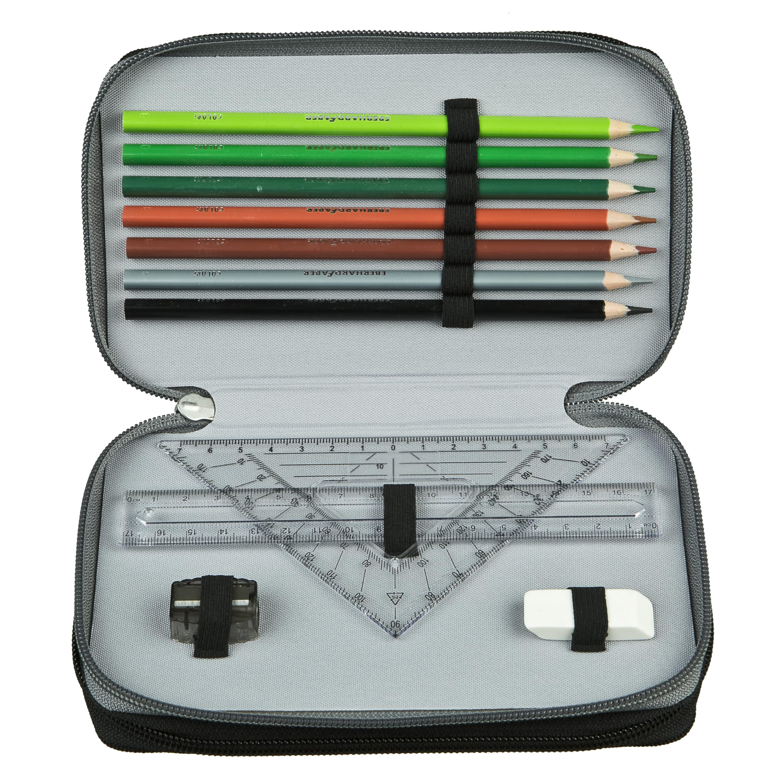Scooli - Tripledecker Star Wars - Estuche escolar con bolígrafos y accesorios de Ideal para la escuela, El Tiempo Libre y para llevar - a partir de 6 Años