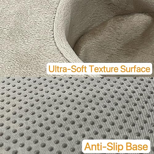 Miniatura 10 de Almohada para sofá y cama, organizador de sofá para bebidas, controles remotos, teléfonos, aperitivos (gris)