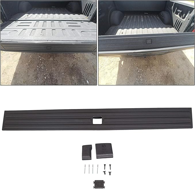 ECOTRIC Center Flexible Flex Step Tailgate Cap Pad Molding Trim with