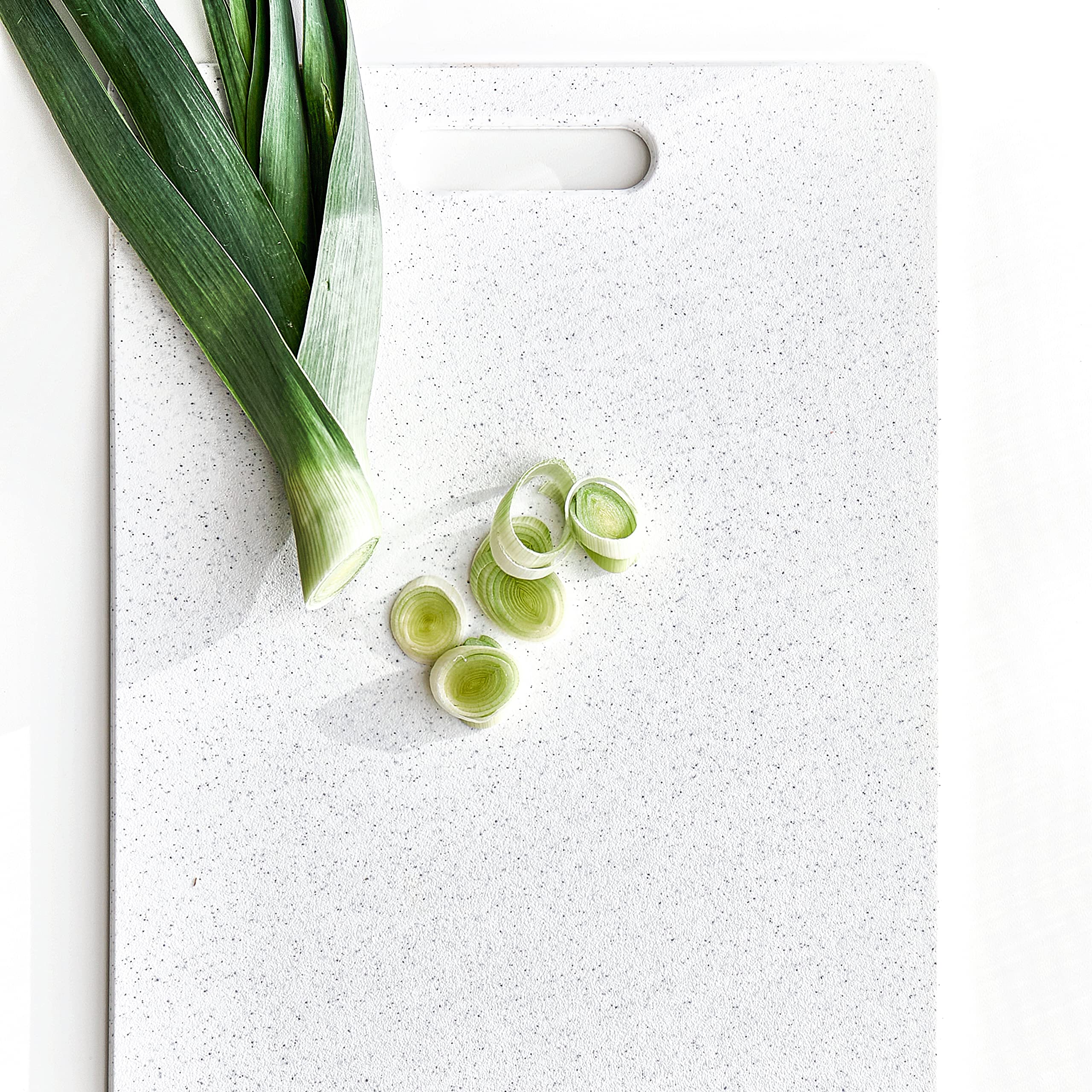 Dexas Cutting Board Tabla de Cortar PolyCoconut, plástico, Blanco