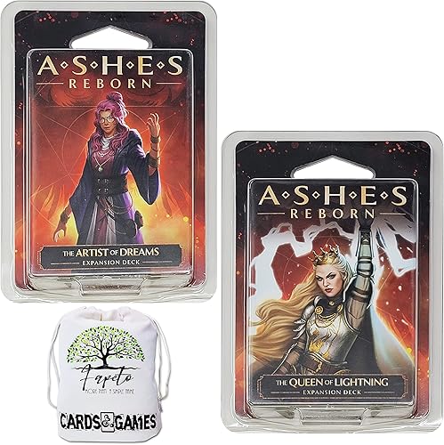 Fapeto more than a simple name Paquetes de bolsas con cordón de color aleatorio Ashes Reborn (Ashes Reborn The Law of The Lions Deluxe Expansion +