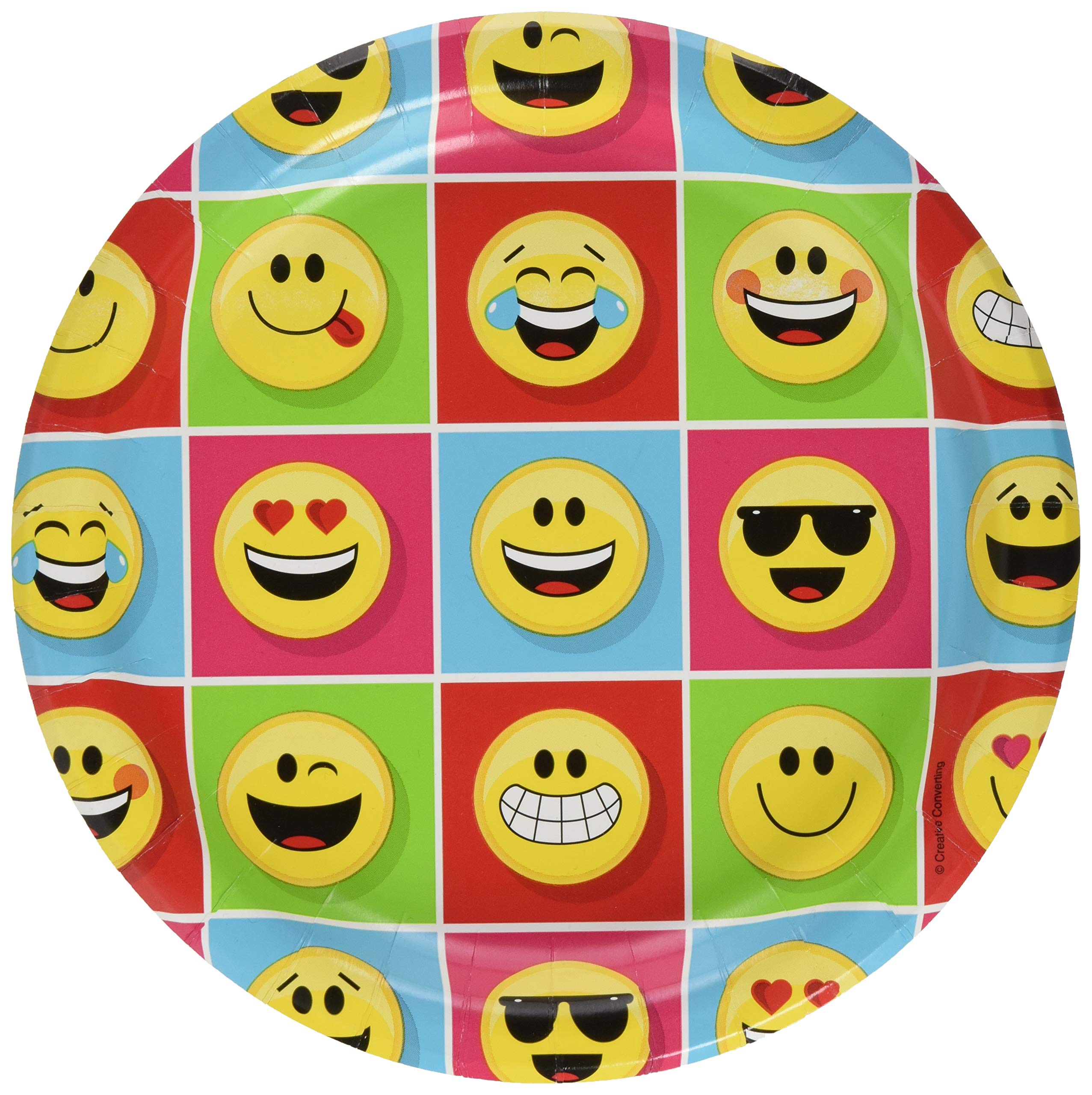 Creative ConvertingShow Your Emojions Paper Dinner Plates