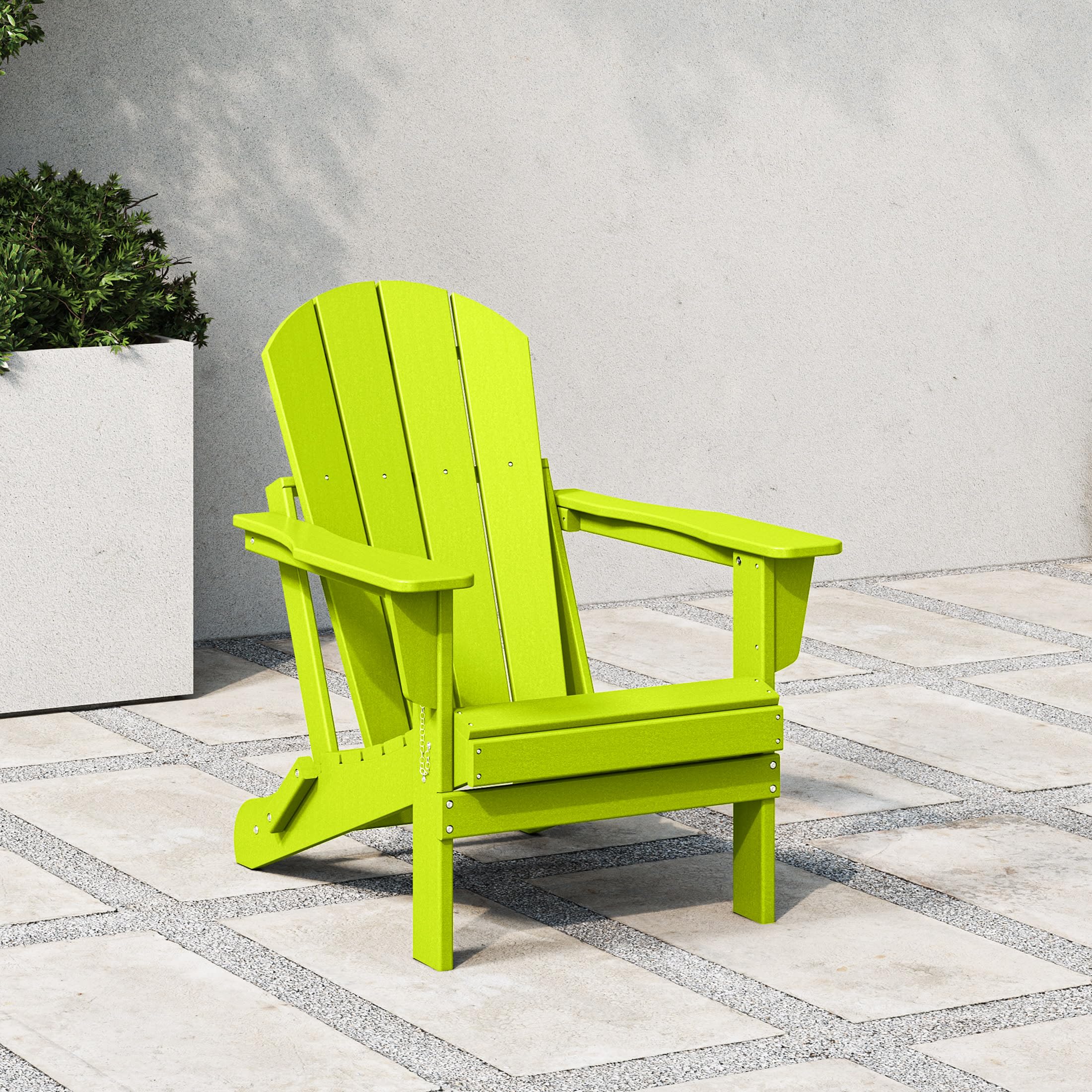 westintrends folding adirondack chair