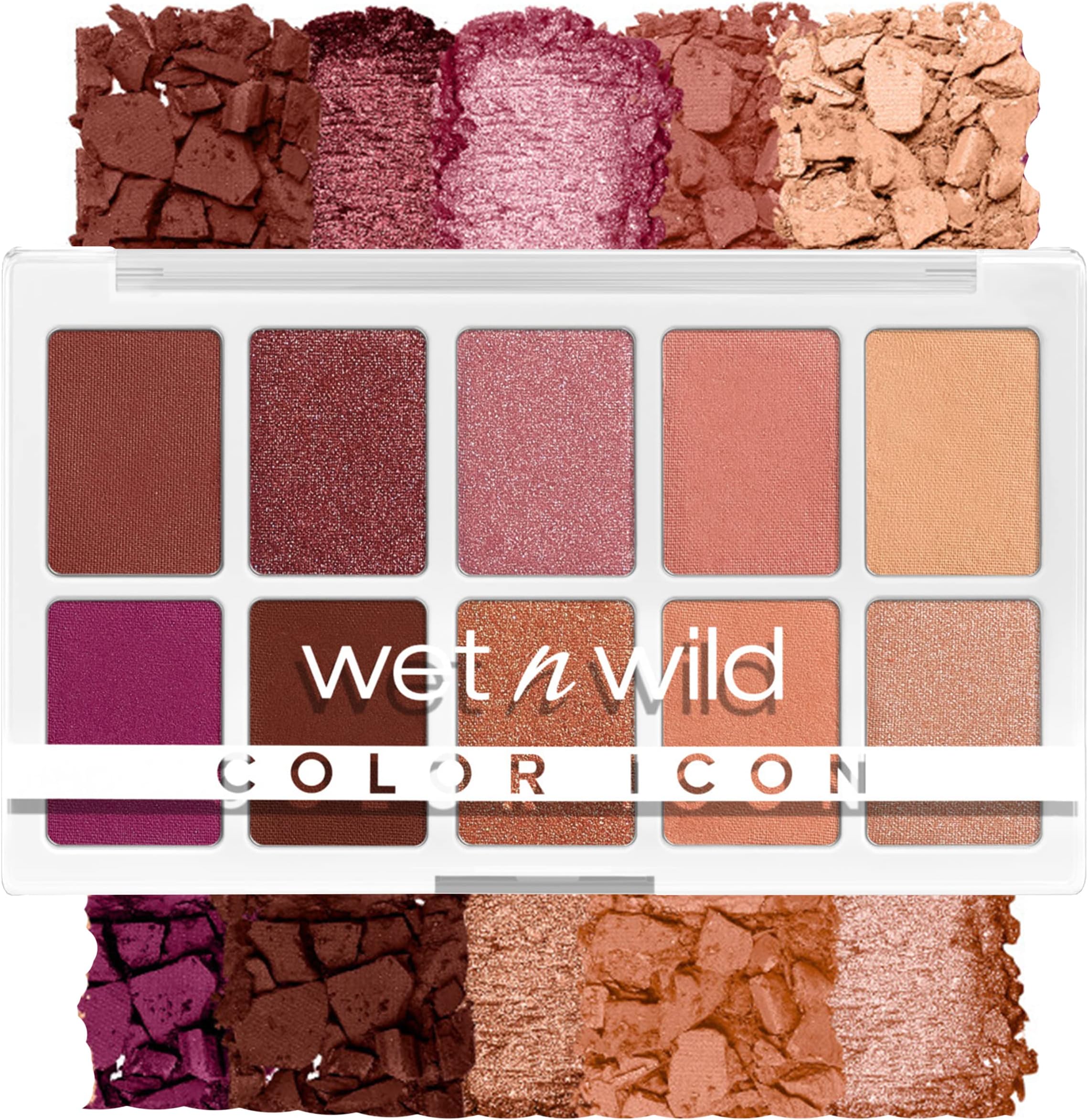 Wet n Wild New Color Icon 10 - Pan Shadow Palette - Heart & Sol (Multicolor) Matte Finish