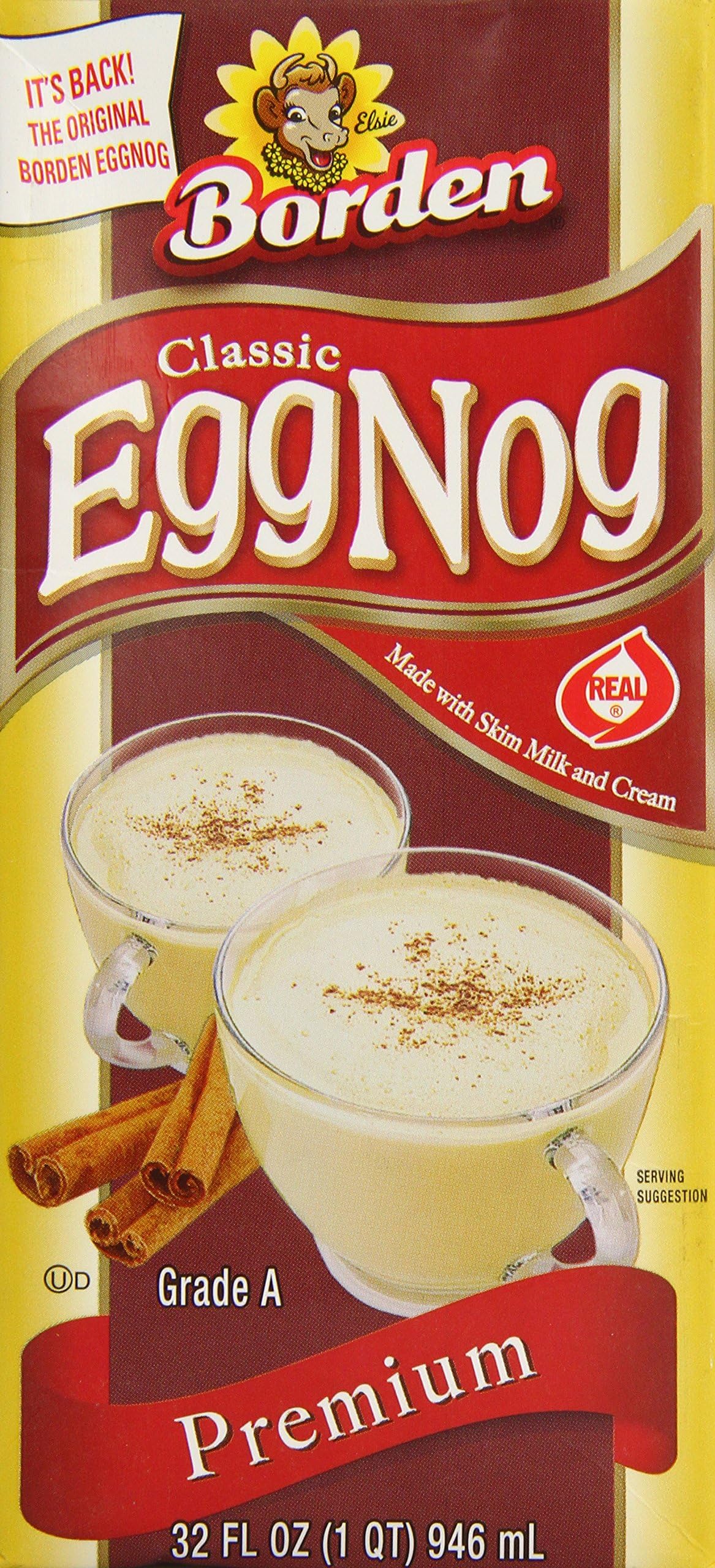 Borden Egg Nog 32 oz
