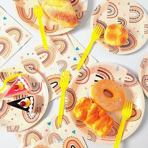 Miniatura 47 de 96 piezas de suministros de fiesta de neón para platos de fiesta, servilletas, vajilla, neón brillante, cumpleaños, pintado, decoración de fiesta