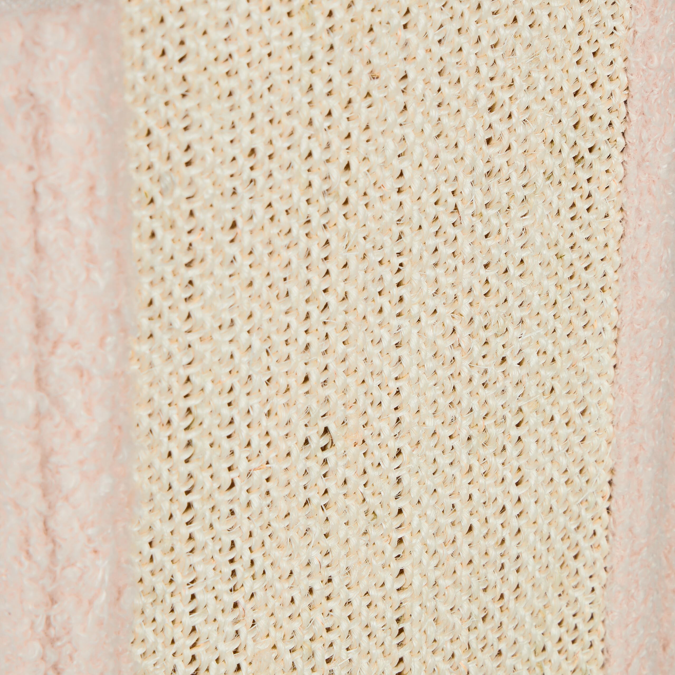 Relaxdays Niche pour Chat, Pliable et Moelleux, Lieu de Refuge, Surface à griffer, H x L x P : 44 x 48 x 41 cm, Beige
